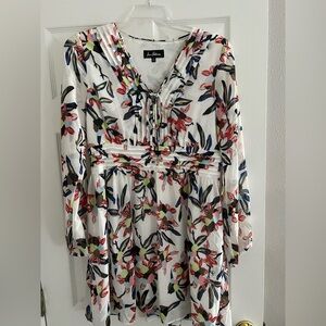 Sam Edelman Floral Print Mini Dress